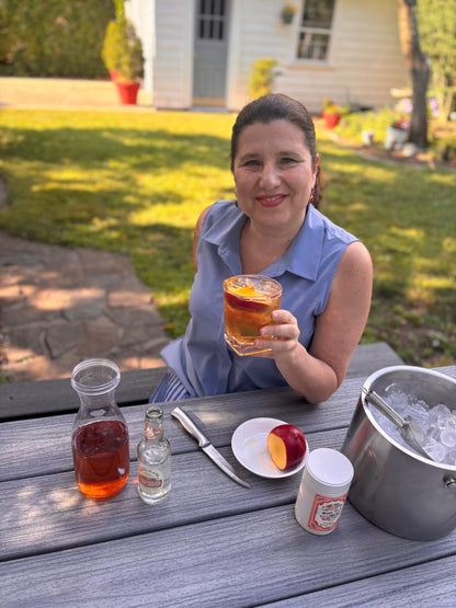 Summer Honey Peach Herbal Tea