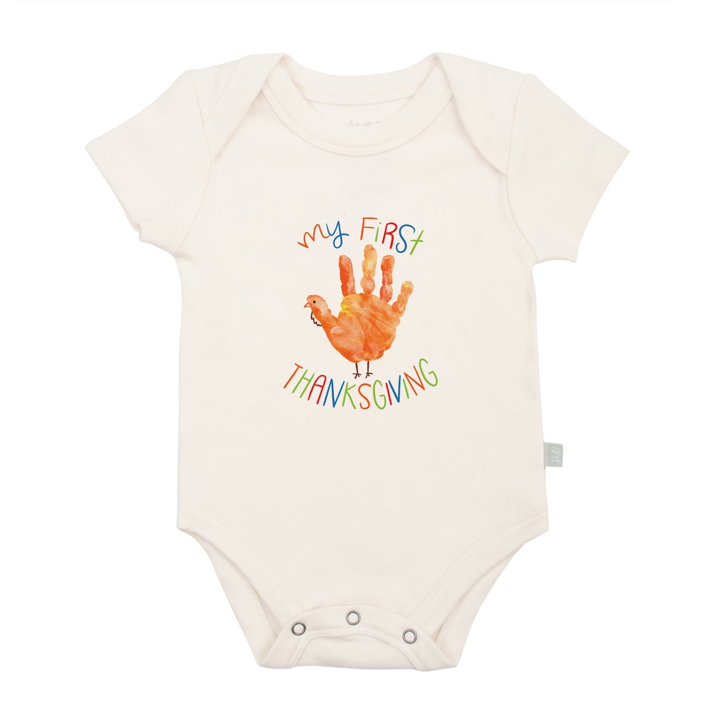 graphic bodysuit | thanksgiving hand