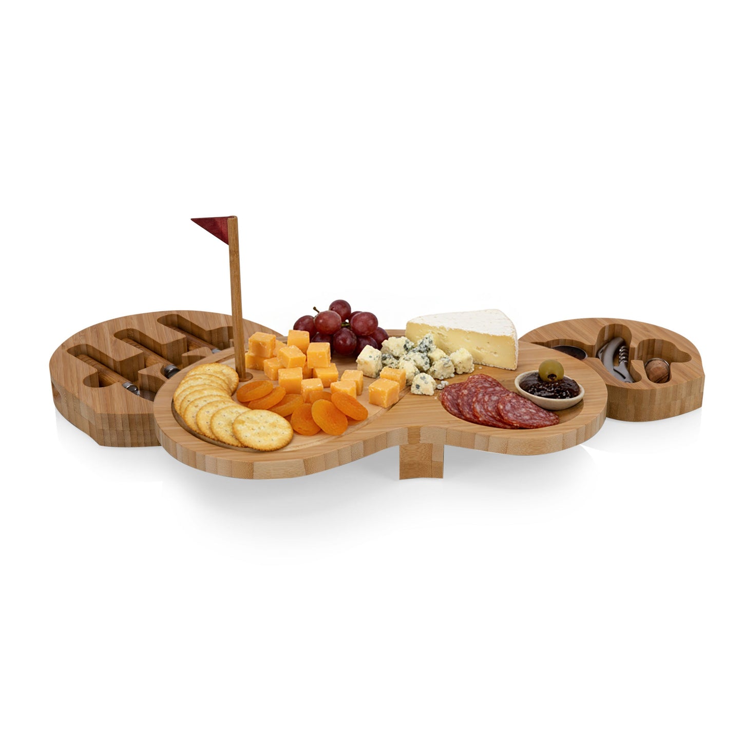 Sand Trap Golf Cheese Cutting Board & Tools Set