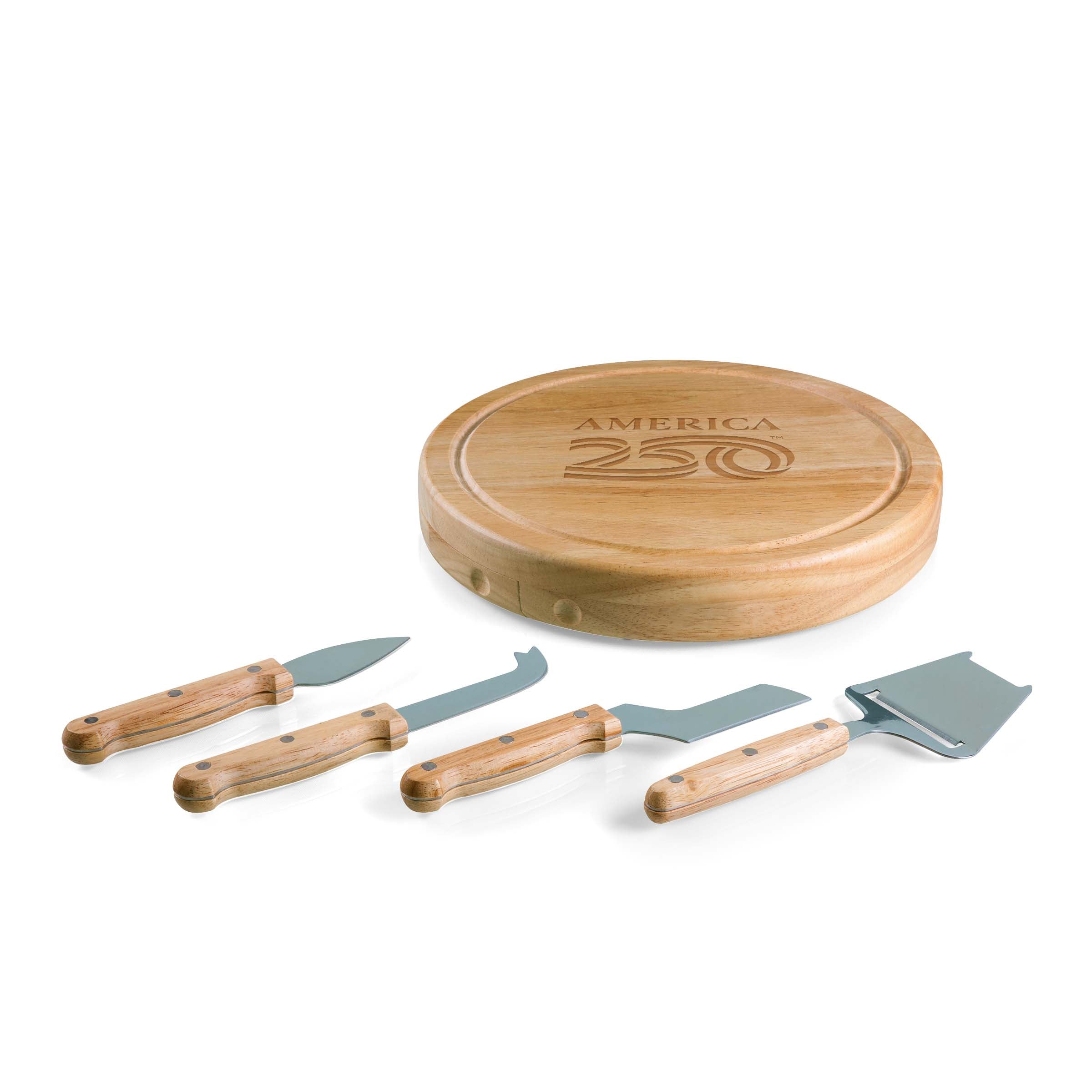 America250 America 250 - Circo Cheese Cutting Board & Tools Set