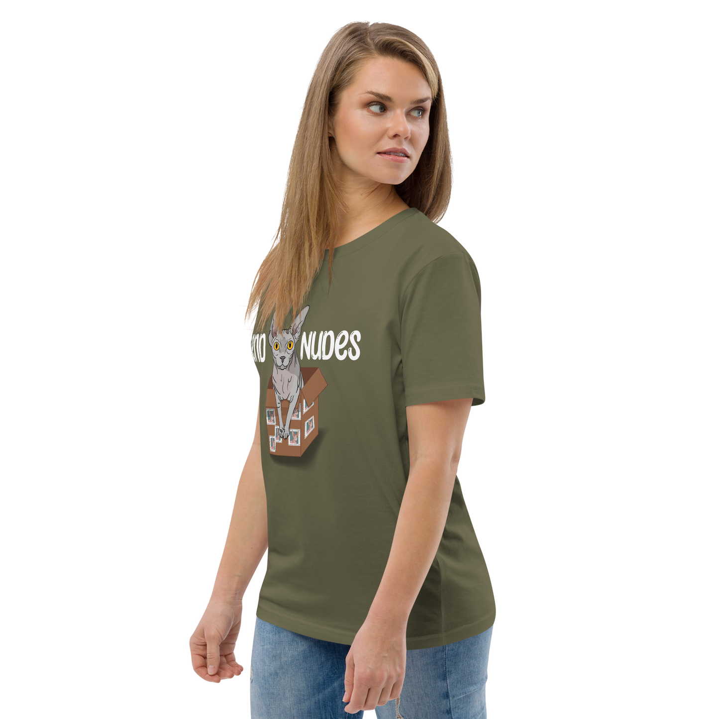 "SEND NUDES" UNISEX ECO TEE
