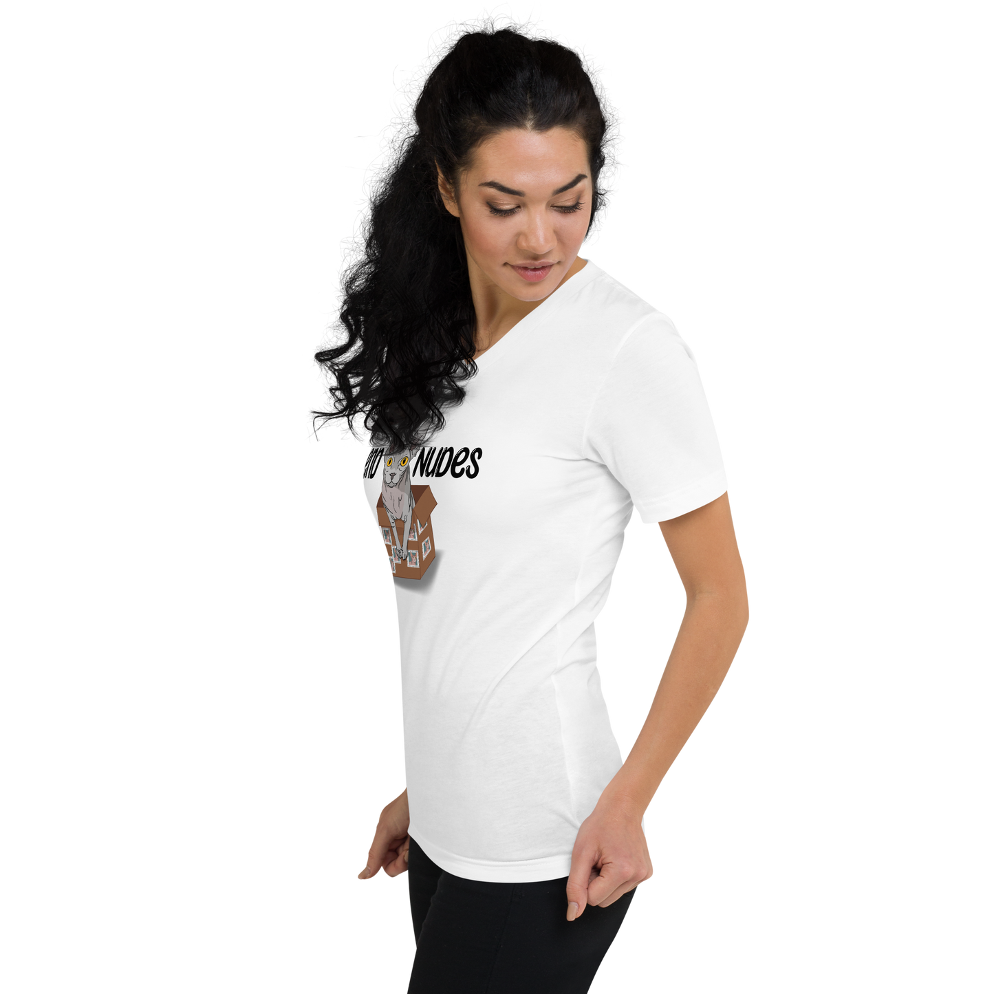 "SEND NUDES" UNISEX ECO TEE