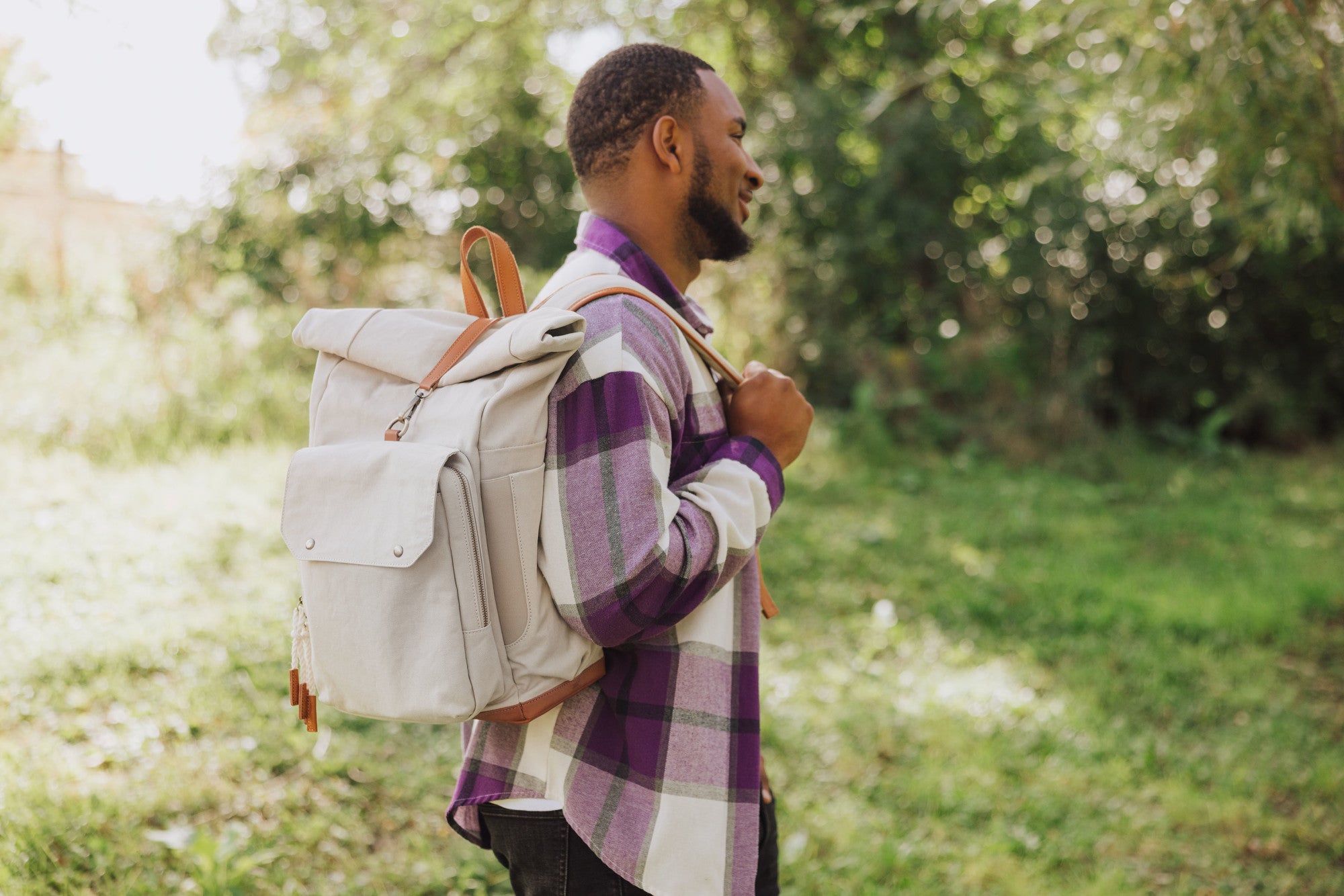 Carmel Roll Top Picnic Backpack Cooler