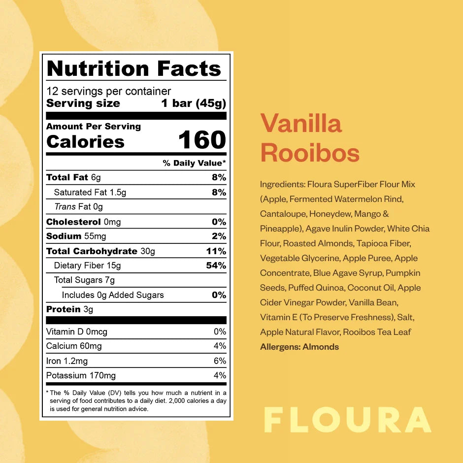 Floura Daily Fiber Bars