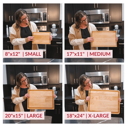 Large Maple Wood Cutting Board