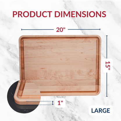 Large Maple Wood Cutting Board