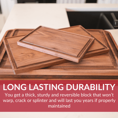 Medium Walnut Wood Cutting Board