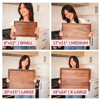 Medium Walnut Wood Cutting Board