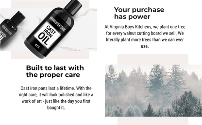 Natural Cast Iron Seasoning Oil