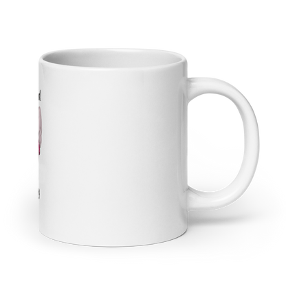 "NEVER A BAD HAIR DAY" SPHYNX COFFEE MUG