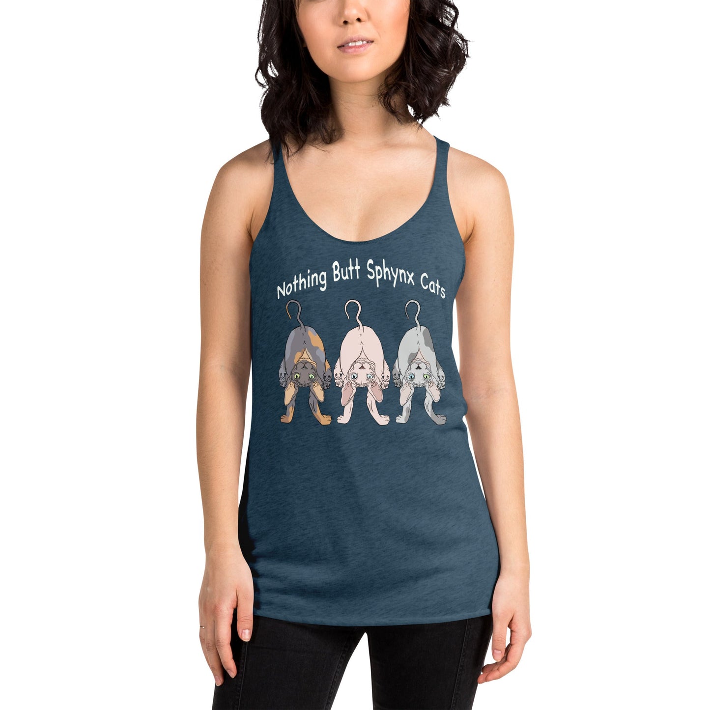 "NOTHING BUTT SPHYNX CATS" TANK