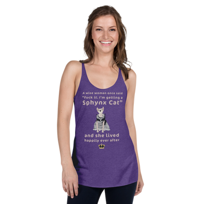 "FUCK IT - I'M GETTING A SPHYNX CAT" TANK
