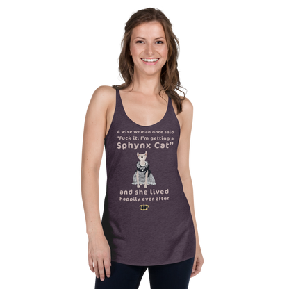 "FUCK IT - I'M GETTING A SPHYNX CAT" TANK