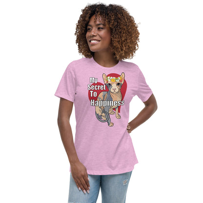 "MY SECRET TO HAPPINESS" TEE