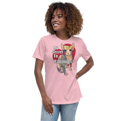 "MY SECRET TO HAPPINESS" TEE