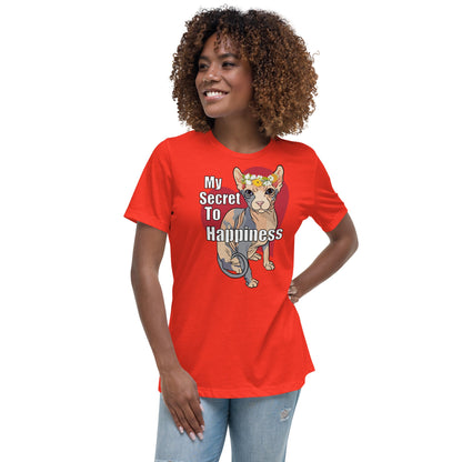 "MY SECRET TO HAPPINESS" TEE